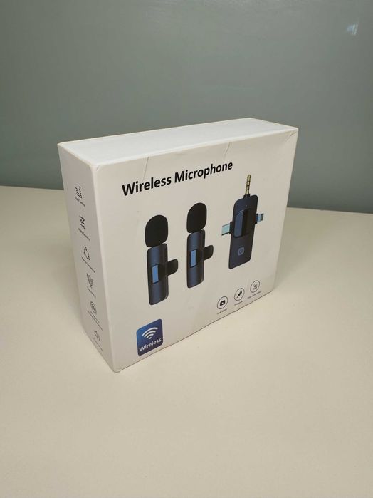 Бездротовий мікрофон Basix 2.4g / K13-1 / (2 мікрофони / 1 приймач)