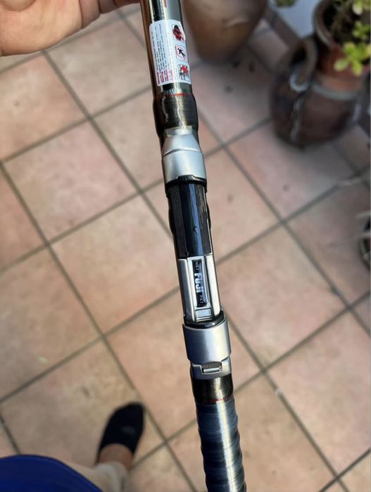 cana de pesca/surfcasting renzo valdieri reggia hibrida