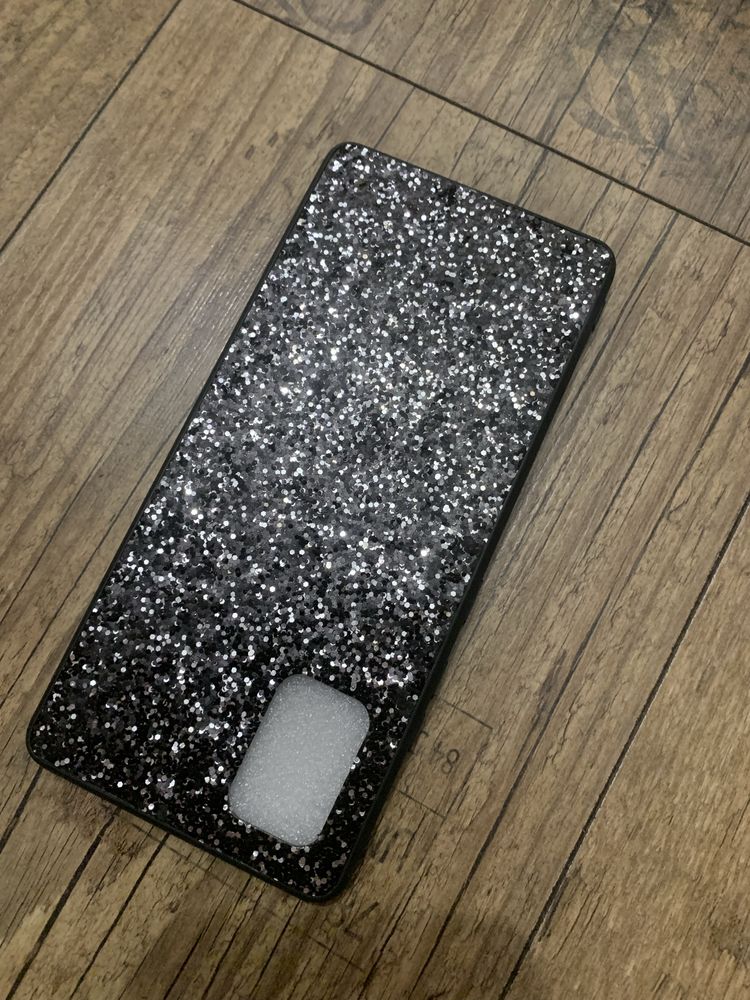 Nowe etui samsung a71 5g brokatowe błyszczące