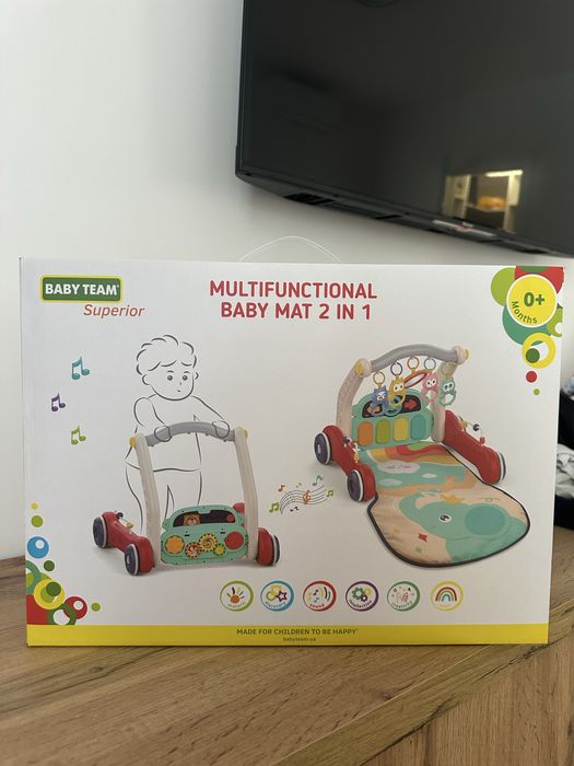 Розвиваючий дитячий килимок babyteam, новий