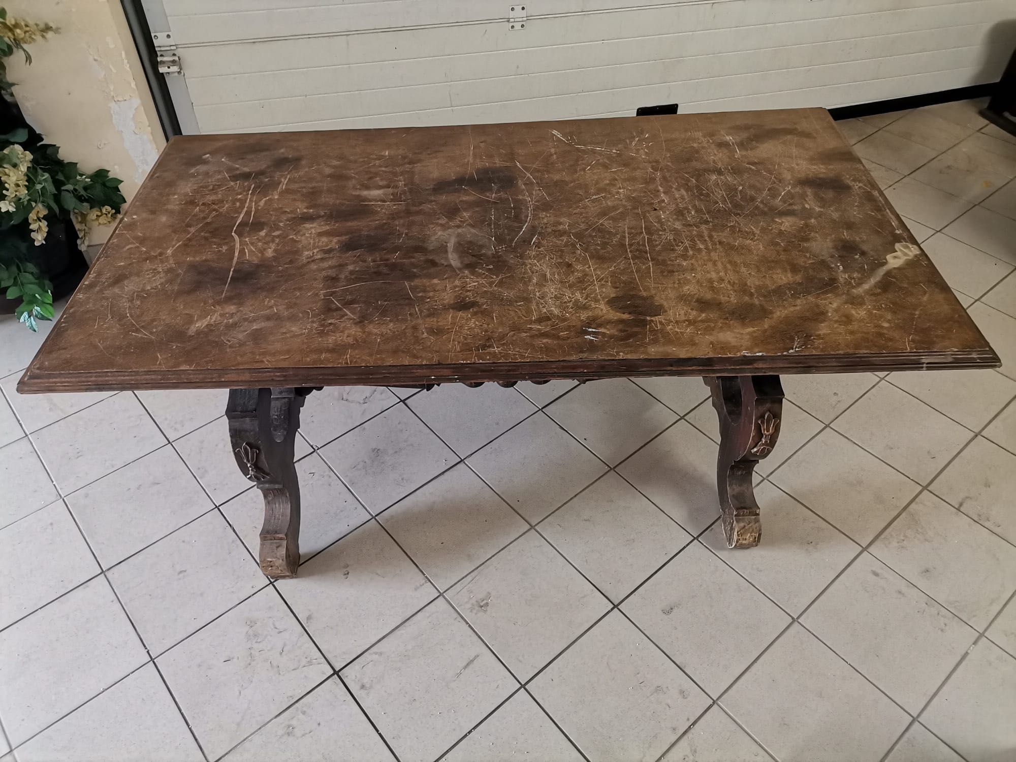 Mesa de Madeira Retangular - Maciça