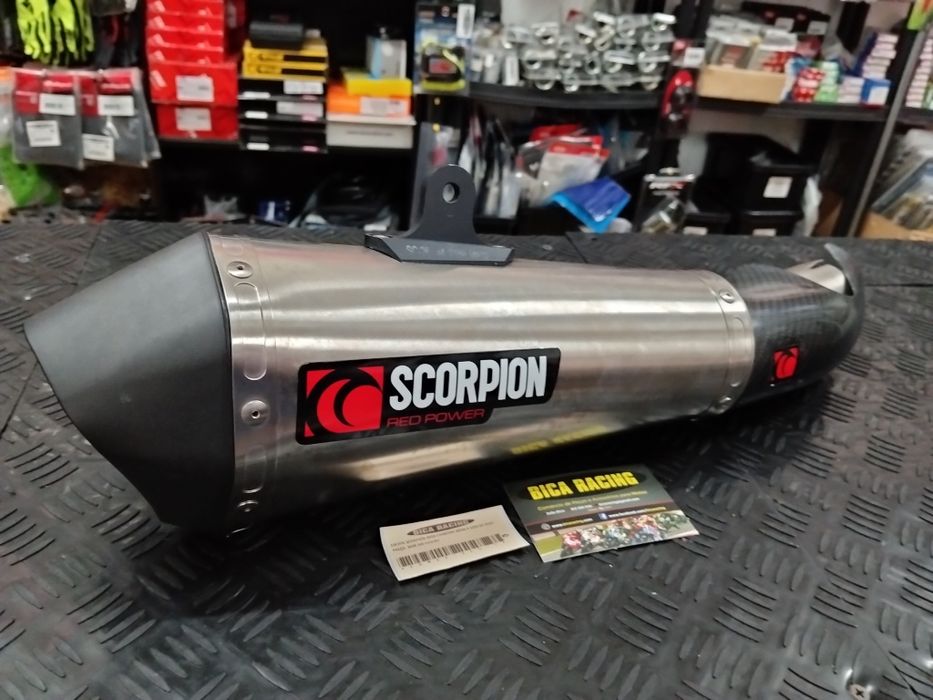 Escape Scorpion Serket BMW S1000R de 2014-.. inox cónico NOVOS
