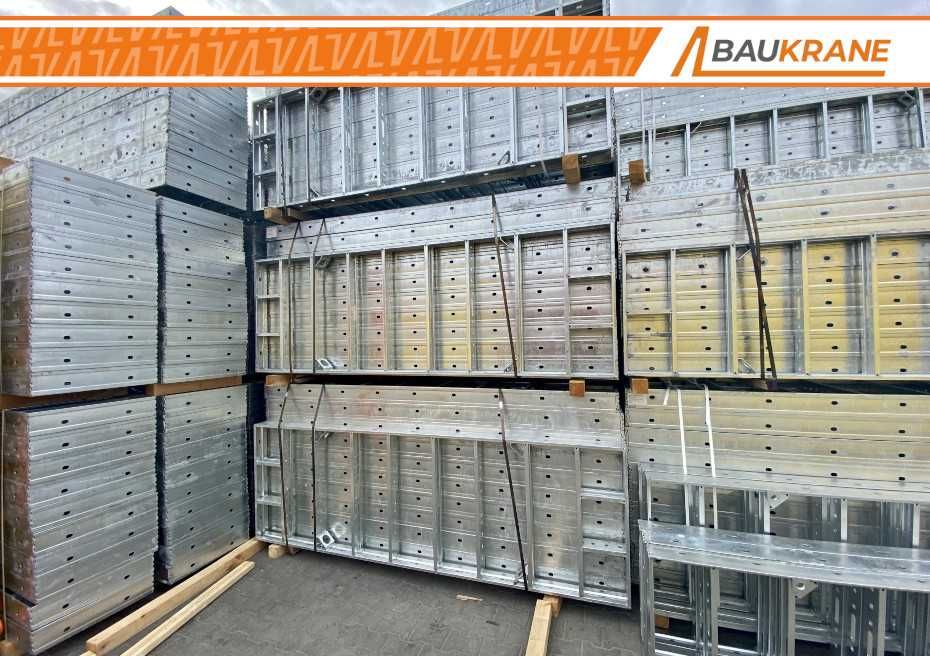 Szalunki Ścienne 100m2 Bauframe, Nowe płyty z akcesoriami, Gwarancja