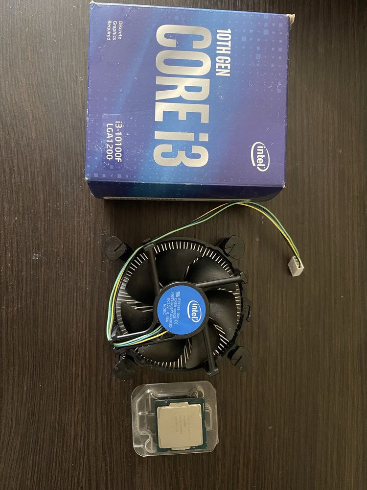Процессор i3  intel core I3-10100F
