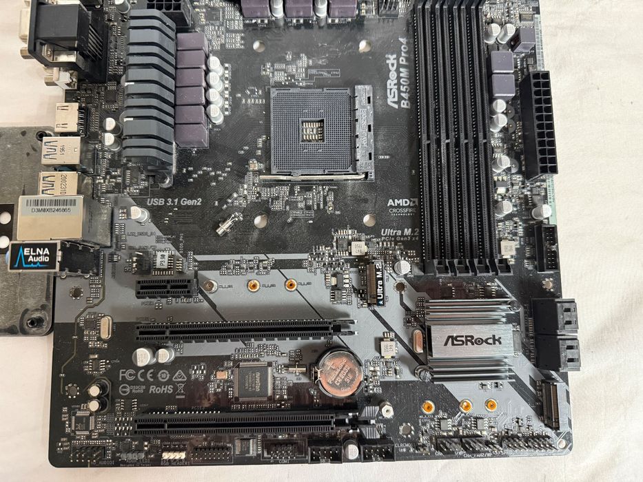 Płyta główna Micro ATX ASRock B450M PRO4 AM4
