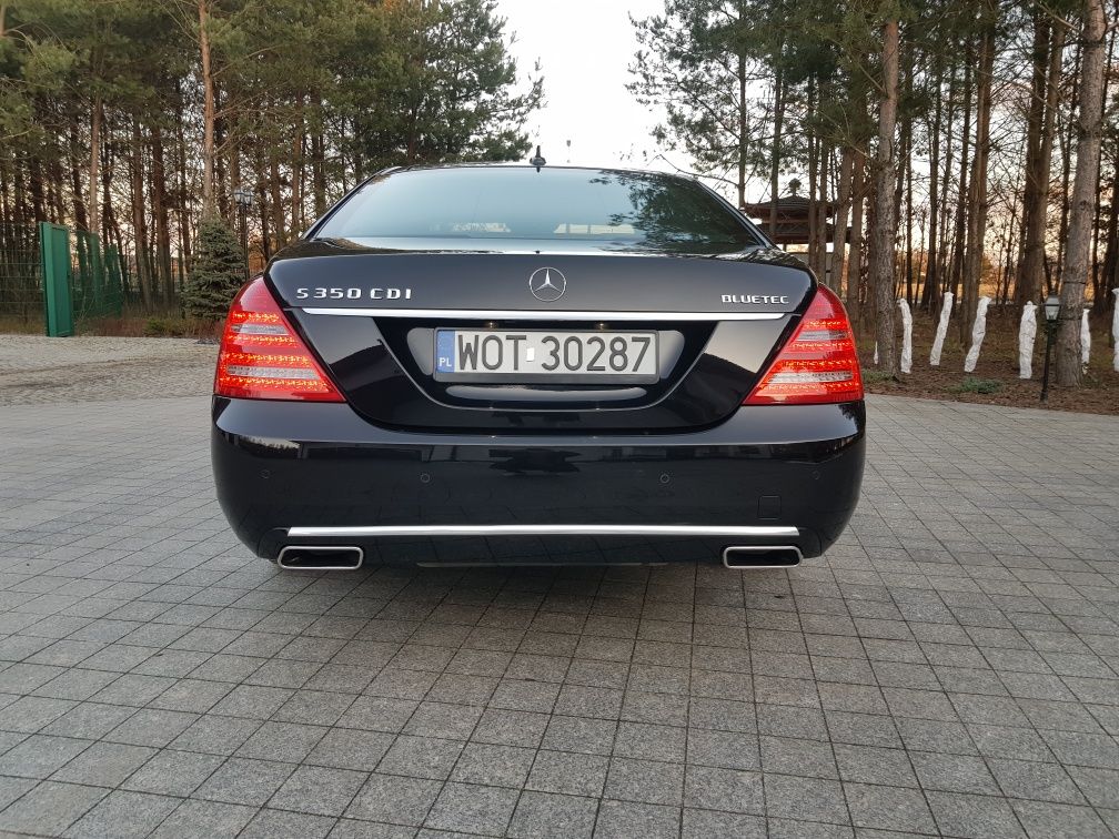 Auto do ślubu Mercedes-Benz S klasa