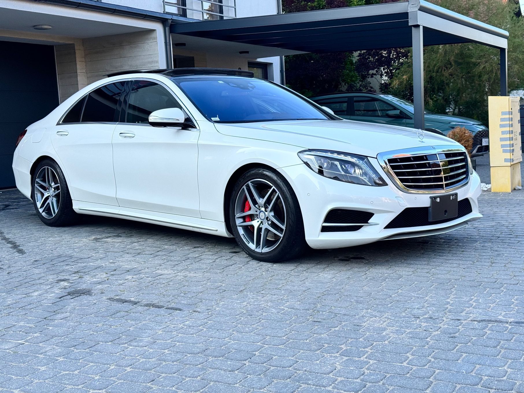 Mercedes-Benz Klasa S Import Japonia,Bezwypadkowy,Pakiet AMG,Zarejstrowany w kraju