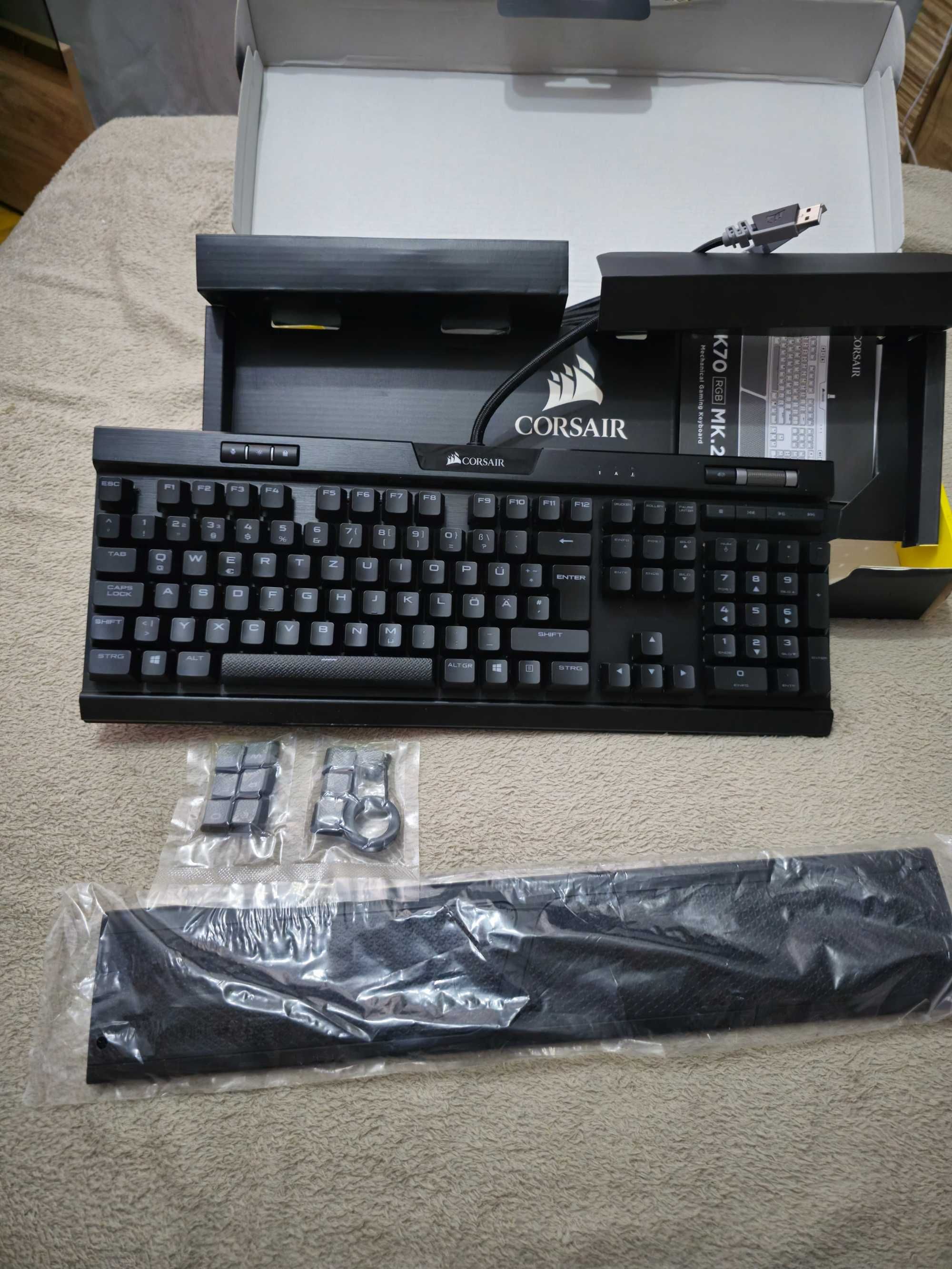 Corsair K70 mk.2 Gamingowa klawiatura rgb qwertz