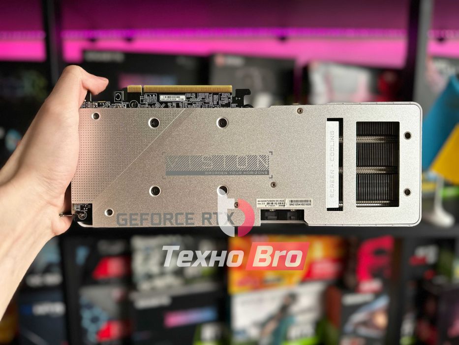 Гарантія! RTX 3060Ti 8GB Gigabyte Vision OC Ігрова відеокарта ТехноБро
