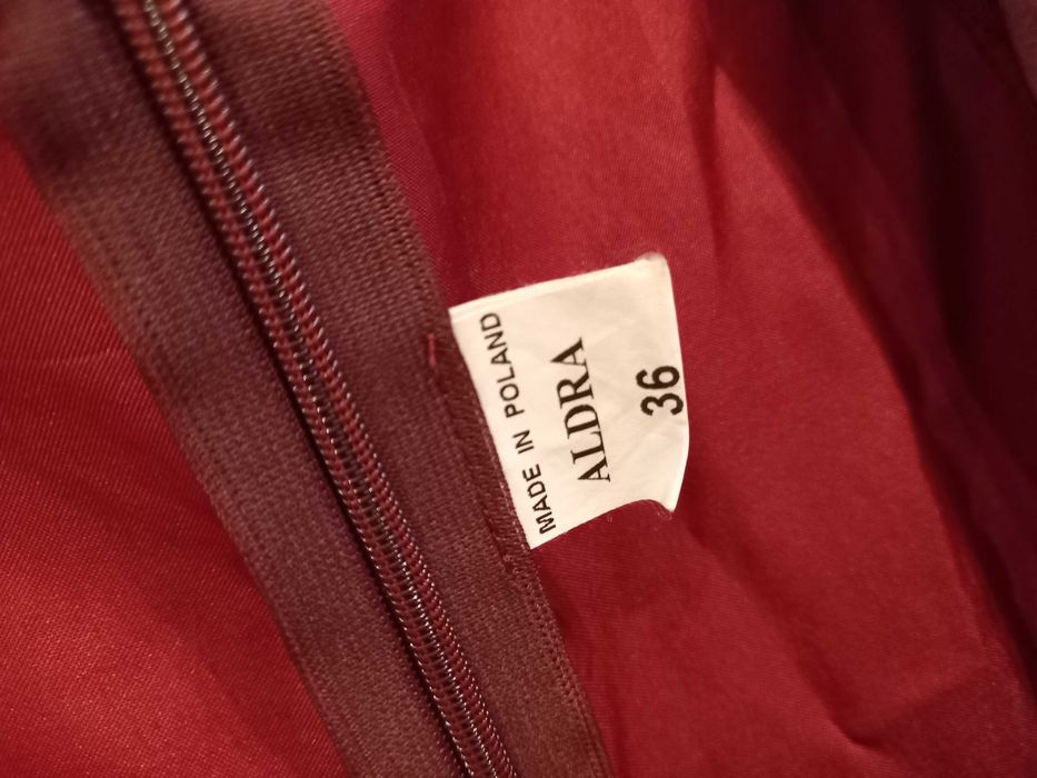 Super Sukienka Aldra 36 CZERWONA