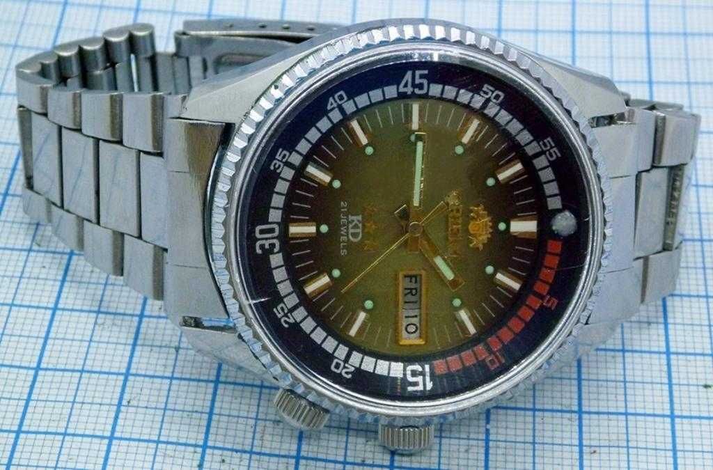 Редкие ORIENT KING DIVER. ВИНТАЖ 70-х. Рабочие. Сохран.