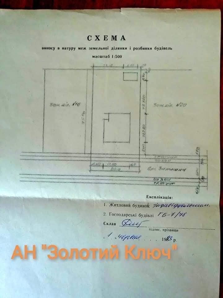 Продаж земельної ділянки