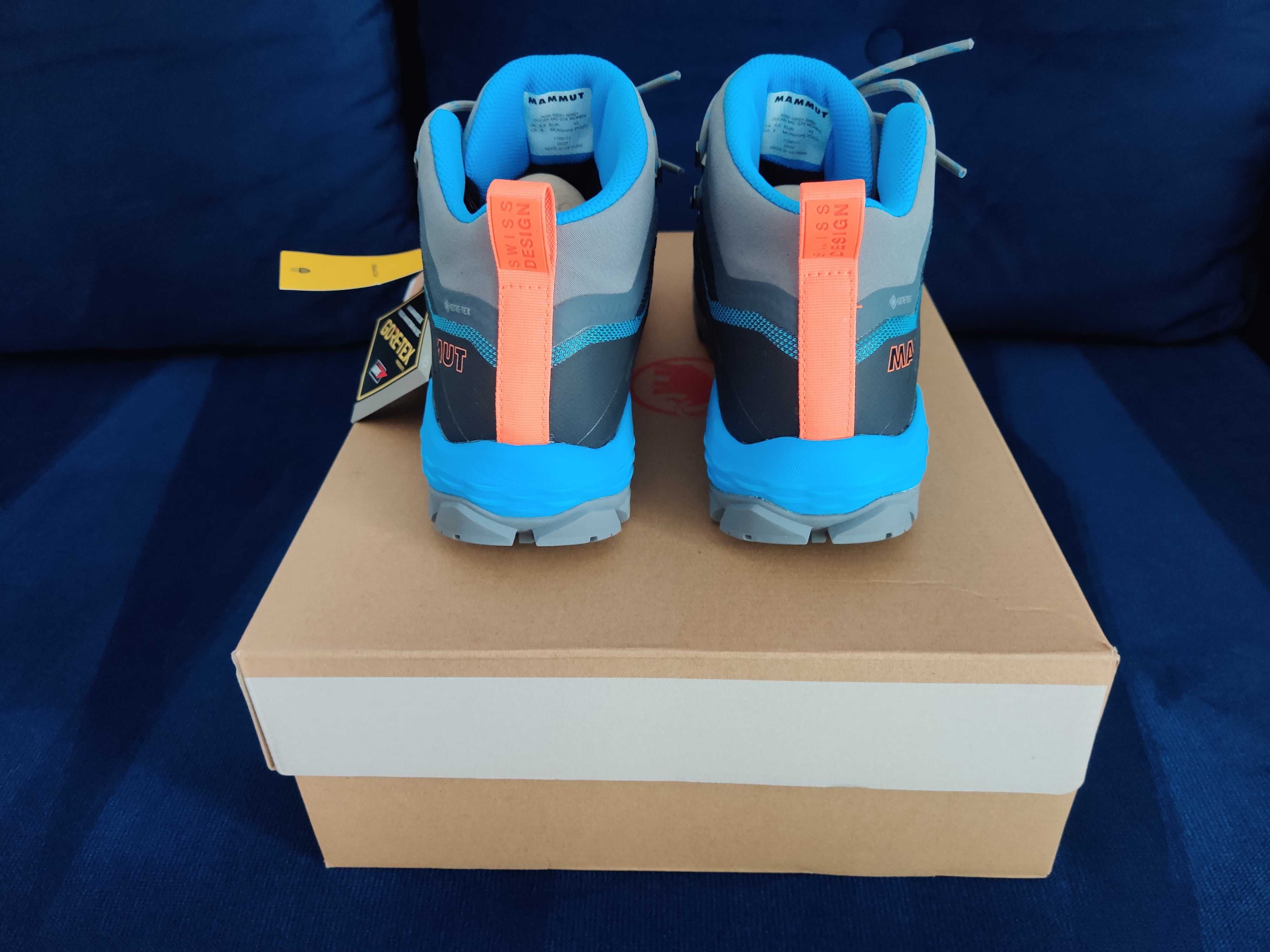 Mammut 40 25cm Ducan Mid GTX Nowe Oryginalne Gore-tex