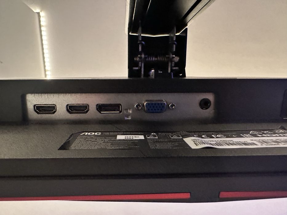 Monitor AOC | 1ms | 144hz | IPS | 24 cale |