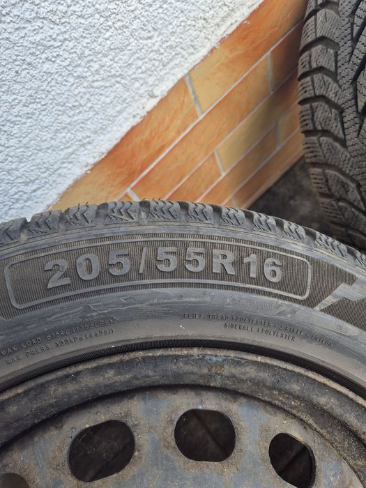 Koła Felgi stalowe 5x112 16" Audi opony zimowe