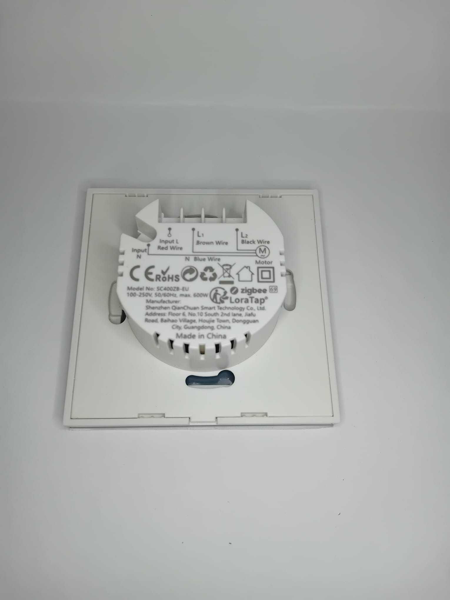 Kit 12 Und interruptor inteligente Zigbee LoraTap SC400ZB-EU