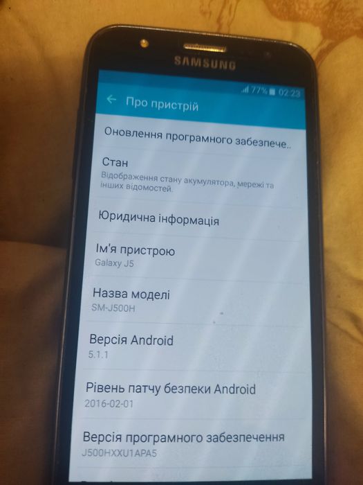 Продам j5 samsung