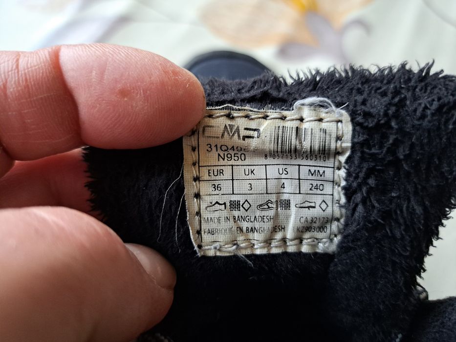 Buty sportowe trekingowe zimowe CMP roz. 36