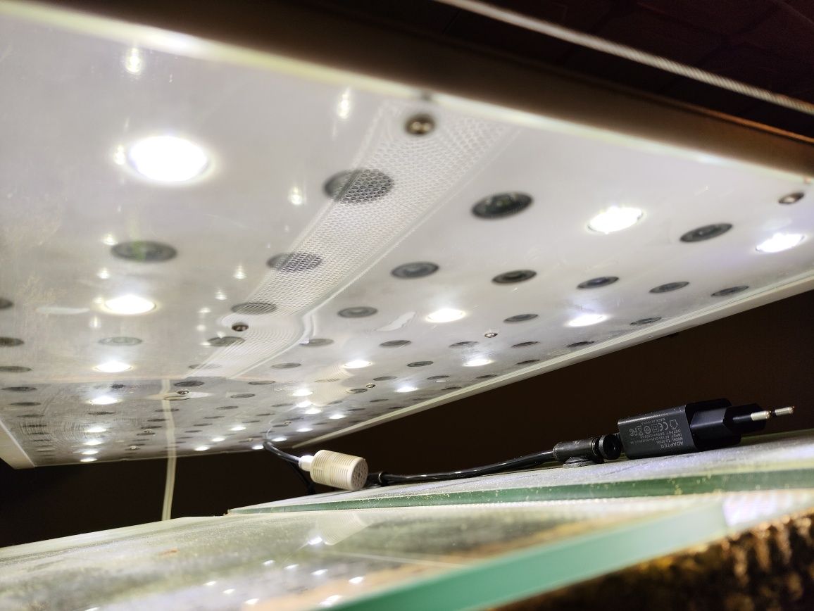 Belka Lampa power led akwarium 80cm rośliny ryby RGB
