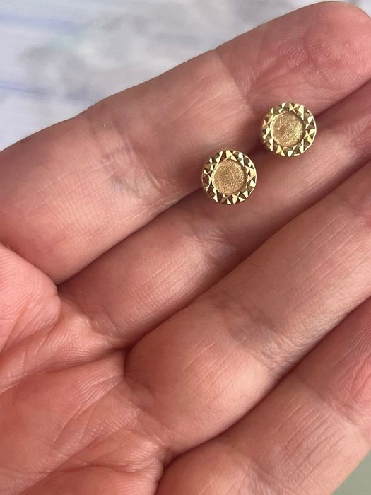 Złote kolczyki pr 585