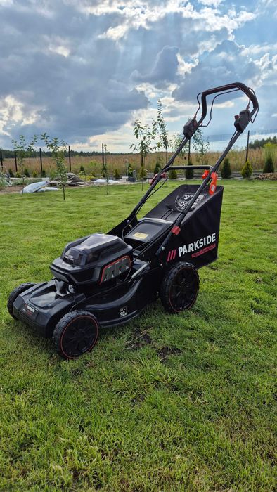 Kosiarka Parkside Performance PPRMA 40-Li A1 40V, baterie 2x 8Ah napęd