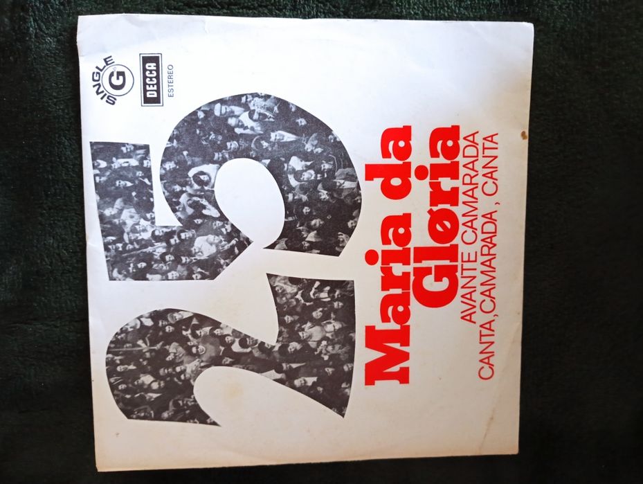 Maria Da Glória – Avante Camarada / Canta, Camarada, Canta - 1974