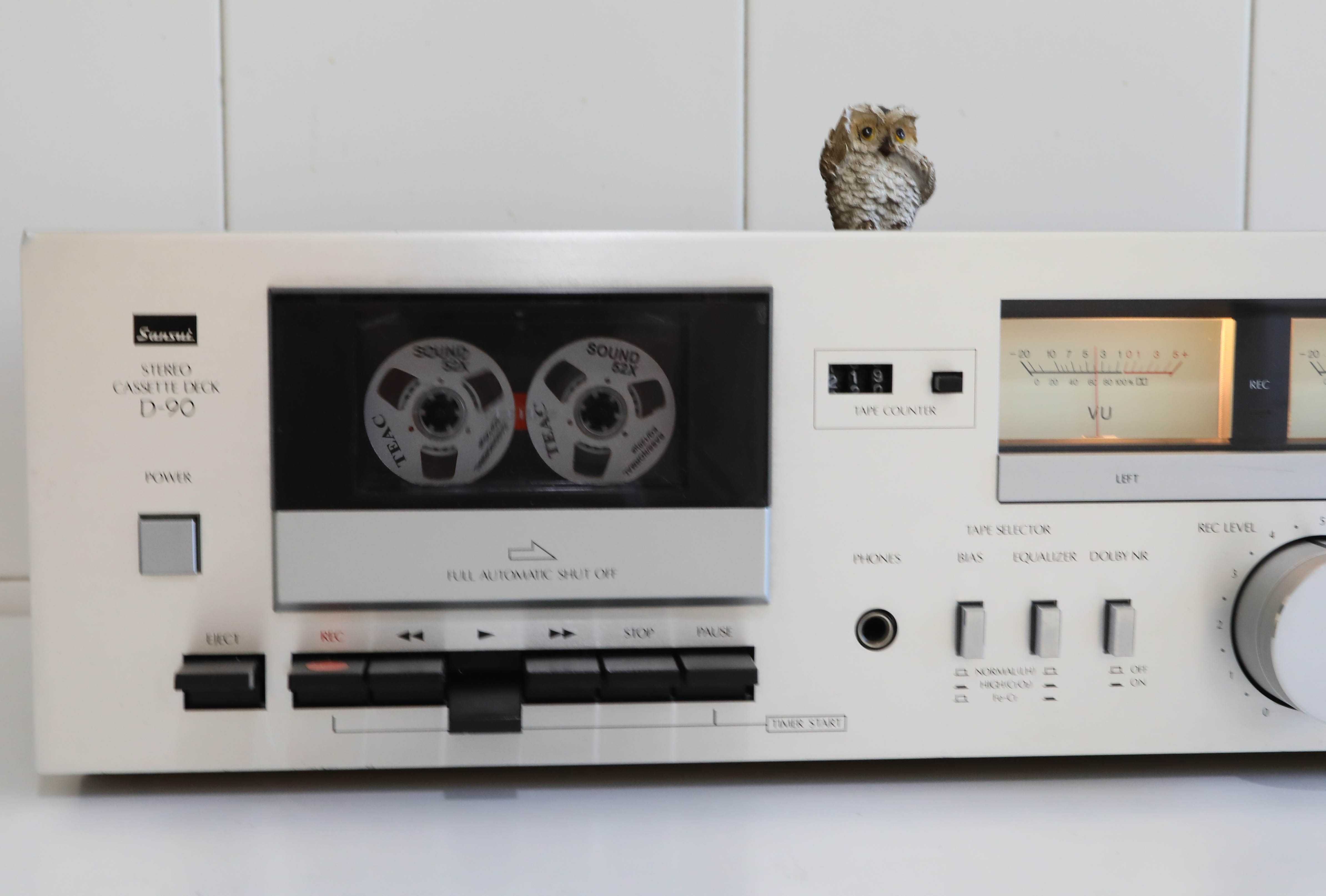 Sansui D-90 Tape Deck Cassetes