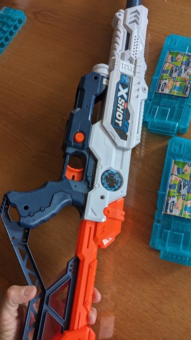 NERF x-Shot karabin pistolet Max atack strzałki inna broń