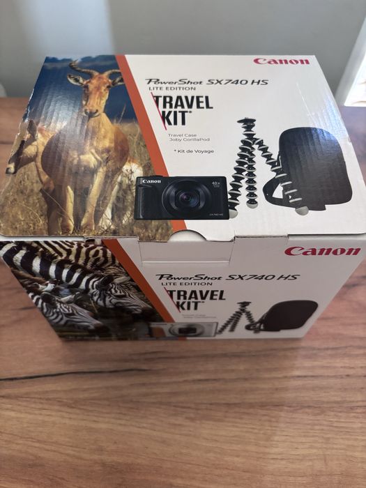 Canon power shot sh740hs lite edition Travel Kit srebrny