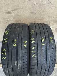 Dwie opony hankook ventus s1 evo3 RSC 225/45/18 2019r.