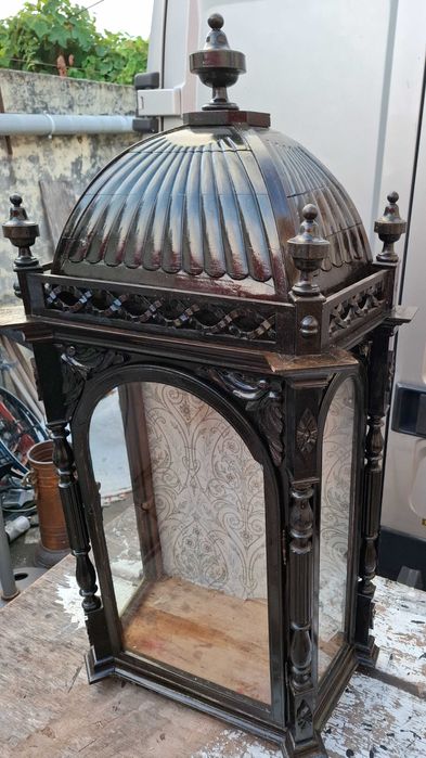 Oratorio Antigo em Madeira de Pau Santo