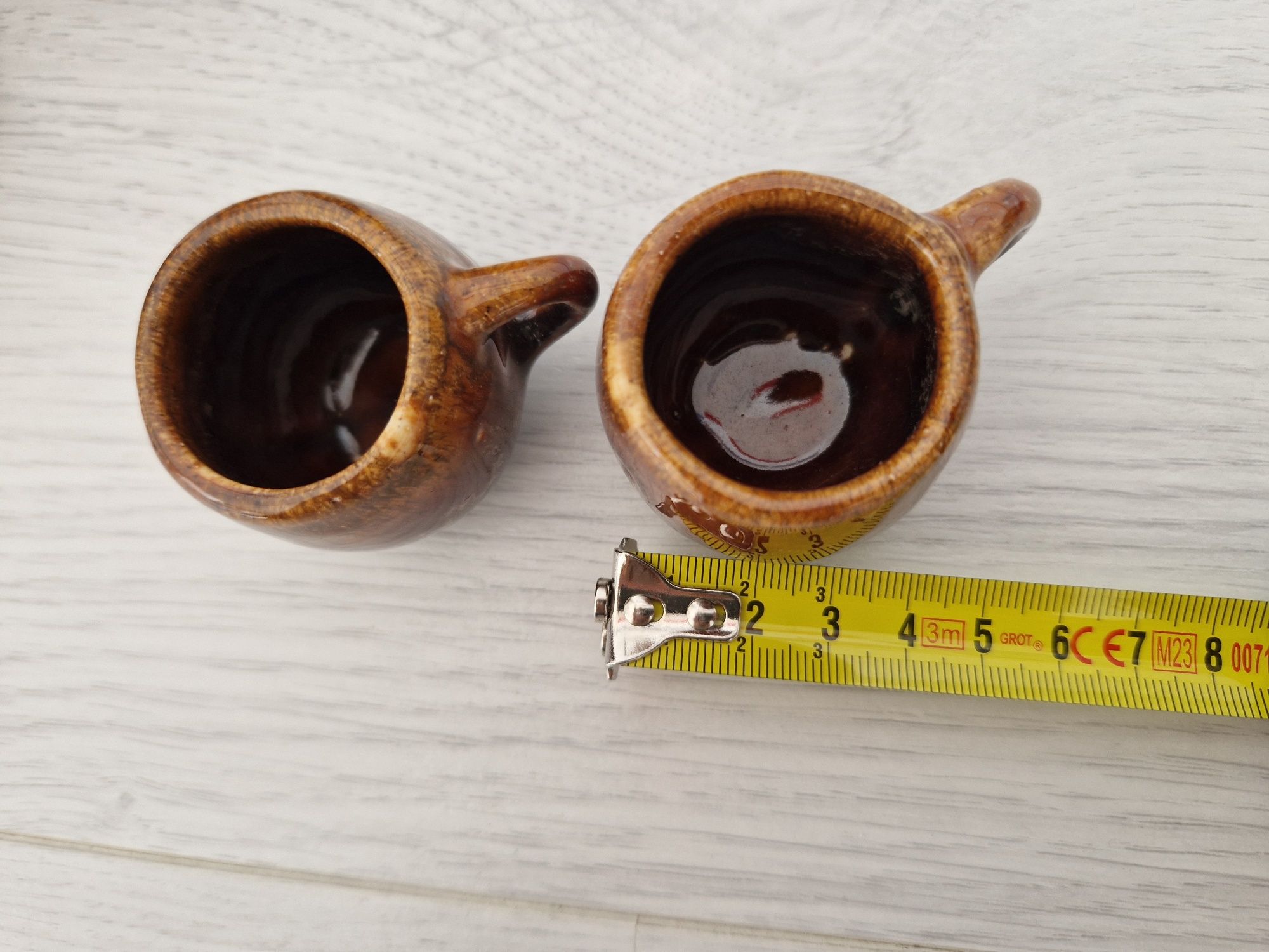 PRL Vintage zestaw do miodu pitnego karafka i kieliszki lata 70-te