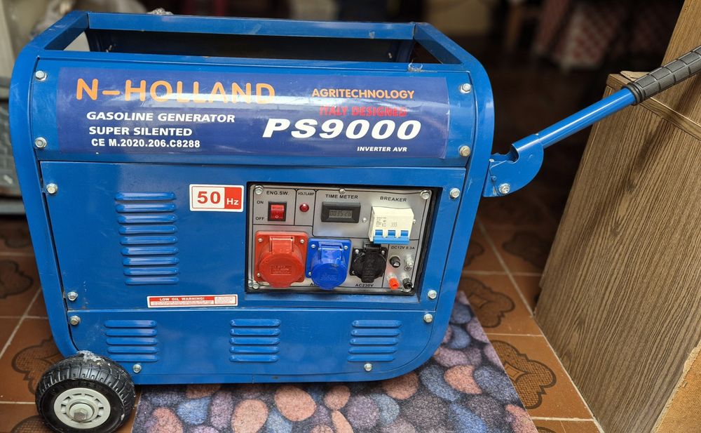 Продам бензиновый генератор N-Holland ps9000