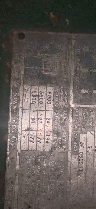 Wózek widłowy YALE benzynowy