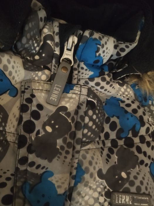 Зимовий комплект, комбінезон, зимовий одяг на хлопчика Lenne 80см