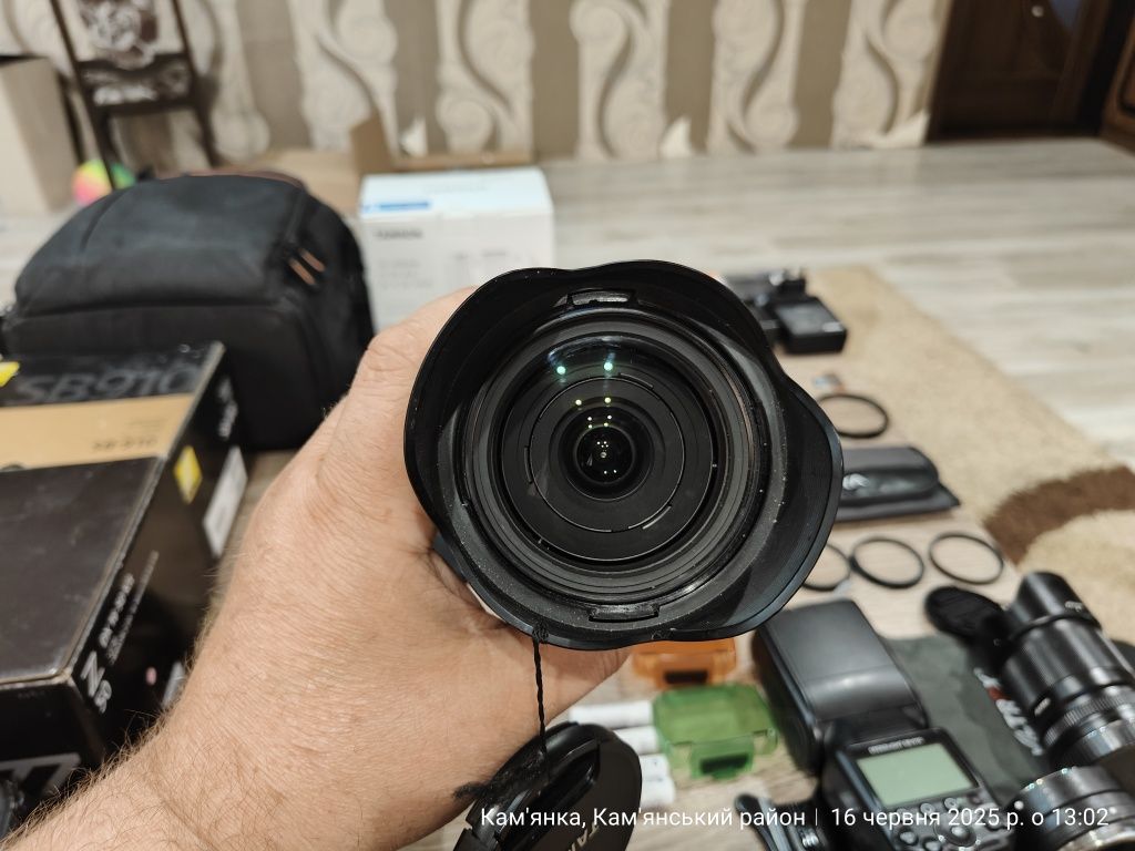 Nikon Z50, dx 16-50, tamron 18-400, viltrox af23 1,4,  ftz,  sb 910,