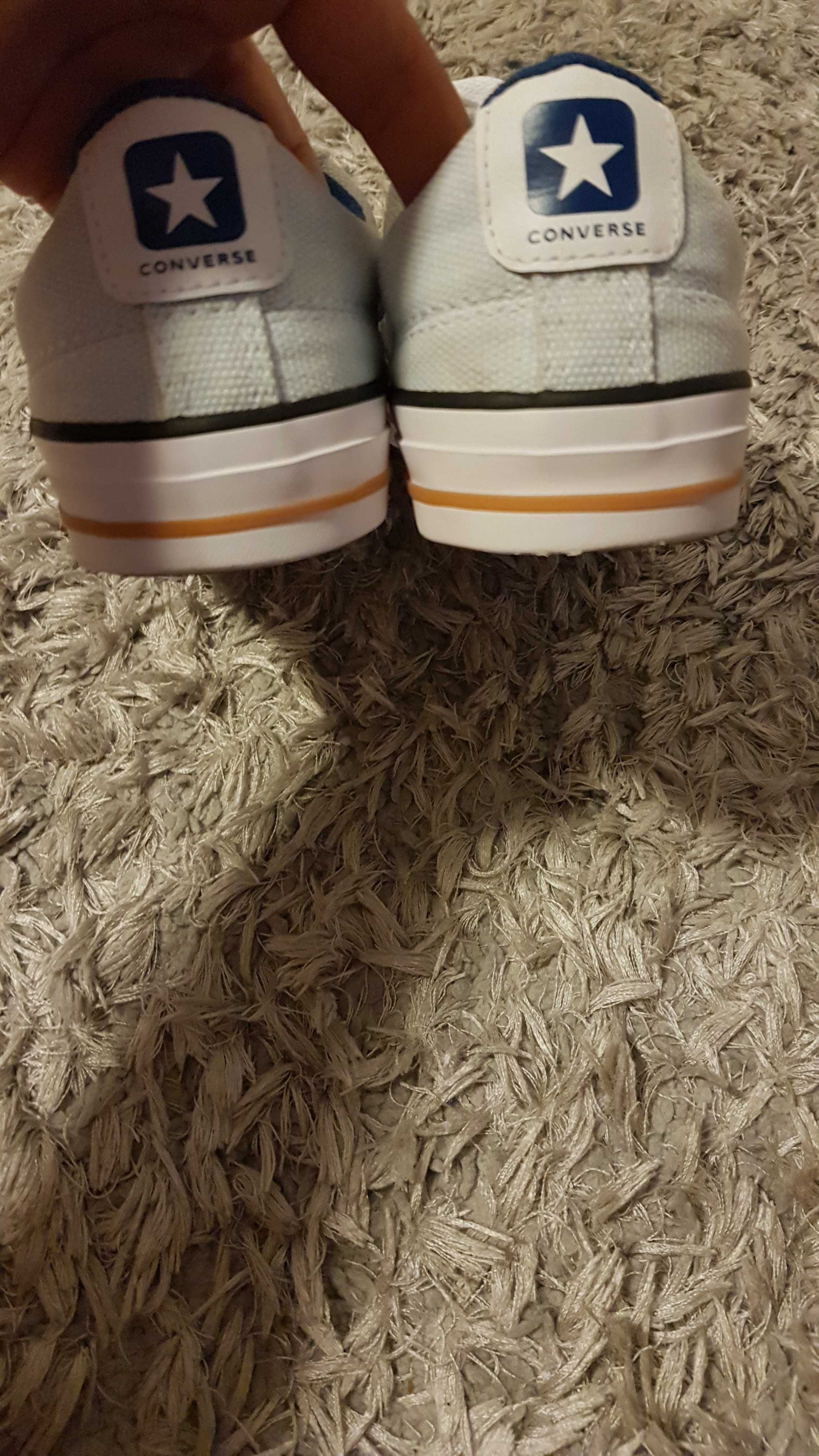 Trampki niebieskie Converse damskie r.36.5