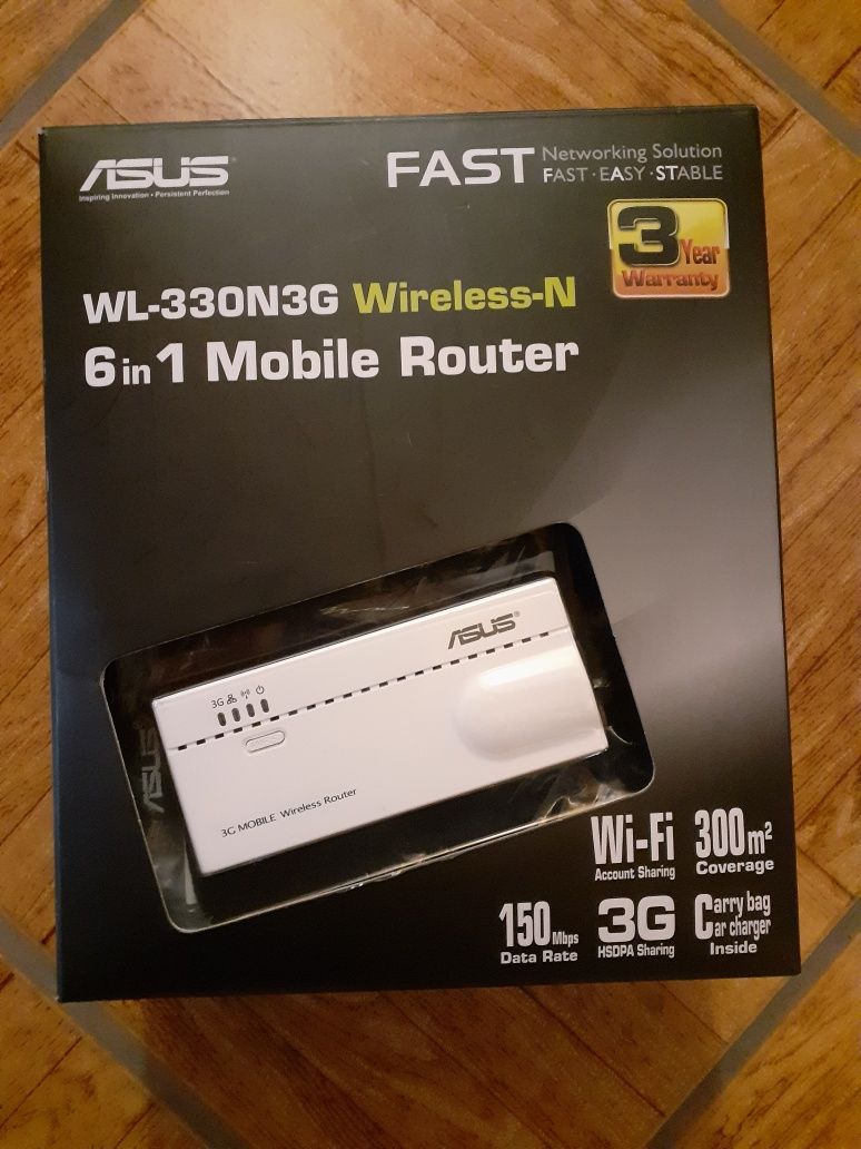 Router móvel Asus WL-330N3G