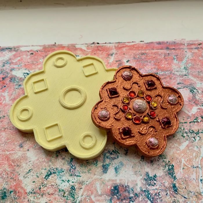 Base Broche Medieval para Customização