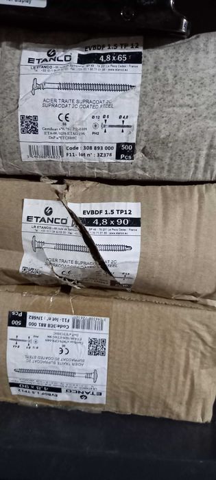 Parafusos de isolamentos