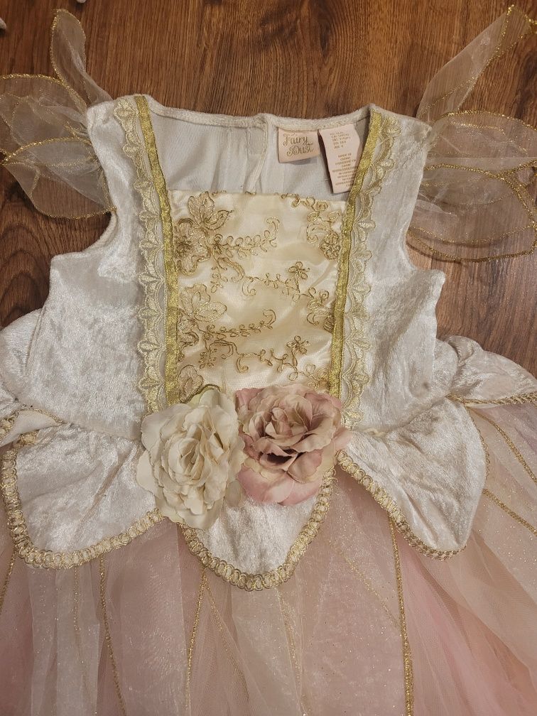 Strój kostium karnawałowy wróżka 104 jednorożec tk maxx Fairy Dust