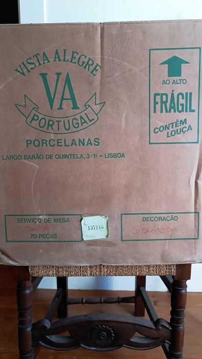 Vista Alegre - Serviço de jantar modelo Cantão decoração Santai 70P