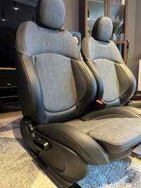 Fotele komplet skóra MINI F56 LCI2 2023 grzane jak NOWE