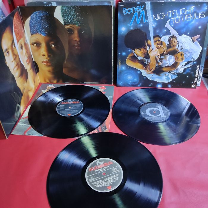 Boney M - Вінілові платівки.Альбоми,хіти.1976/77/78/79/80/81/84/86/93
