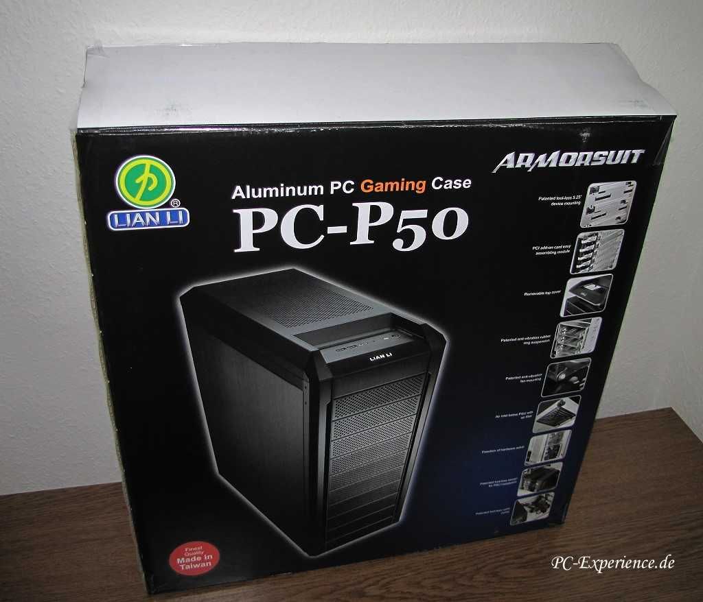 Caixa LIAN LI PC-P50 ARMORSUIT (100%ALUMINIUM)