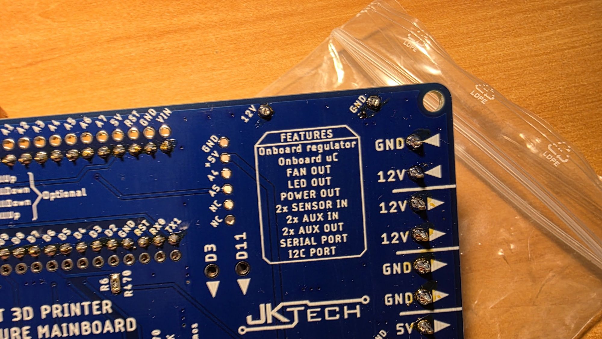 Controladora para enclosure de impressora 3D