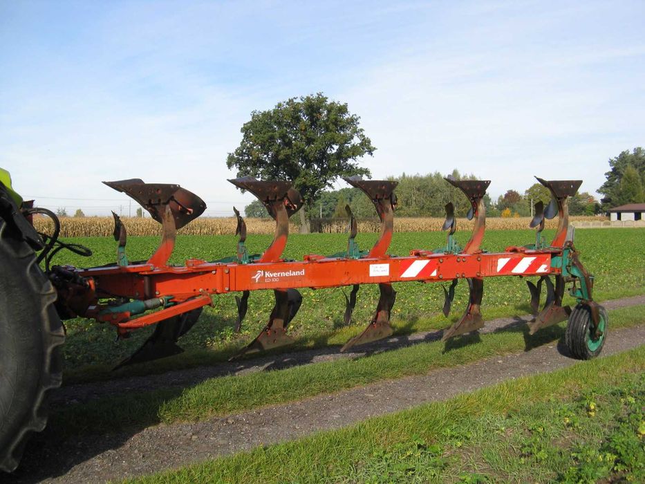 Kverneland ED100 5 skibowy 4+1 pług obrotowy ES overum gregoire besson