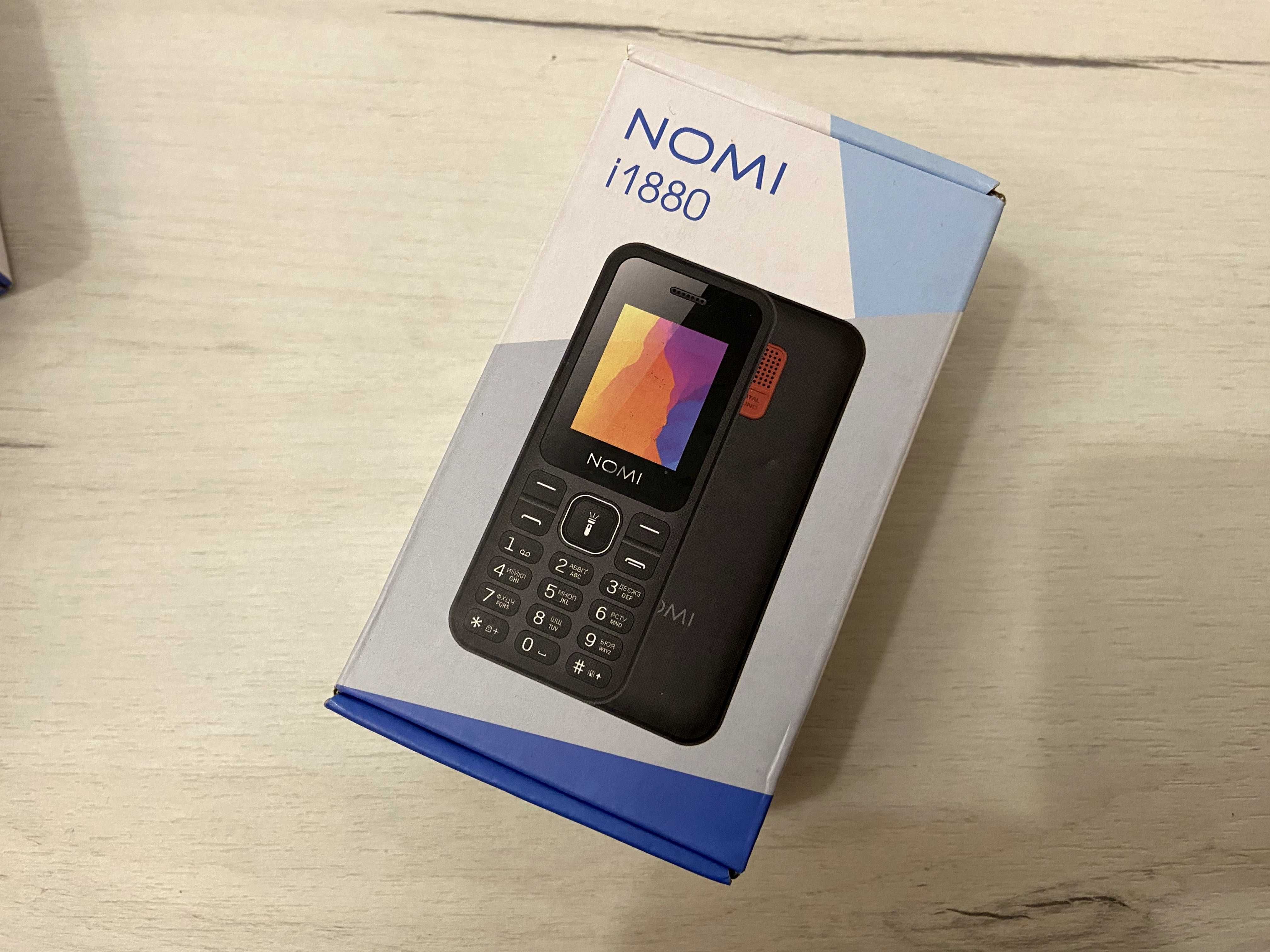Кнопочний телефон Nomi i1441 i1880 Нові Різні кольори 2 сім 2 Sim Dual
