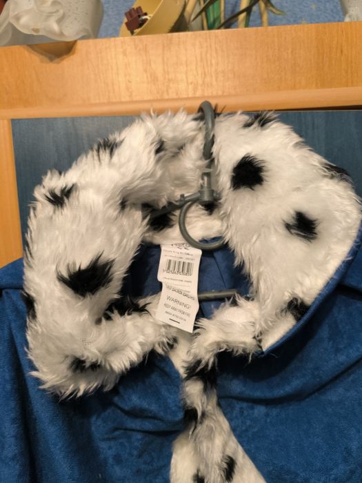 Карнавальний плащ синій від 5-8 років.