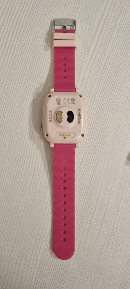 Дитячий Смарт-годинник AmiGo GO005 4G WiFi Thermometer Pink
